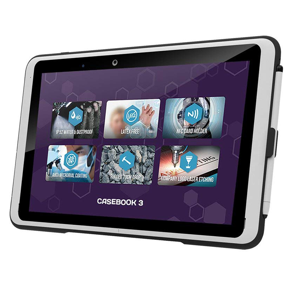 10.1 inch rugged 2-in-1 tablet with detachable keyboard